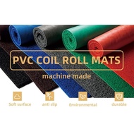 San Seng GMI PVC Coil Door Floor Mat 24x60cm/40x60cm/60x90cm - Antislip Entrance Mat
