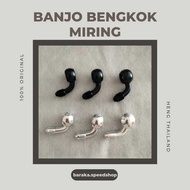 Banjo Bolt L Banjo Bent Caliper Full CNC Universal Banjo Brake Hose ACTIVE THAILAND