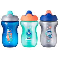 Tommee Tippee 10oz Boy Design Sippy Cup Tommee Tippee Sipper Cup 9m+ Learning Cup 10oz Travel Bottle Kids Bottle Design BPA Free Baby Drinking Bottle Botol Minuman Budak Botol Minuman Tommee Tippee Botol Minum 10oz Bebas BPA