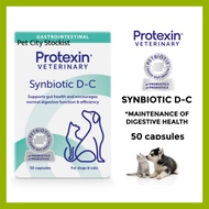 Protexin Synbiotic D-C for cats and dogs 50capsule