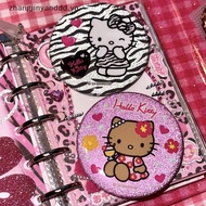 # yanddd # 2Pcs Y2K Aesthetic Shiny Hello Kitty Badge Kawaii Zebra Pattern Hello Kitty Badge Backpac