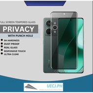 Privacy Protection Tempered Glass Screen Protector REALME 15 PRO / 15 / 15T