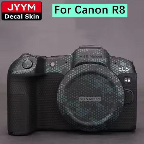 For Canon R8 Decal Skin Vinyl Wrap Film Mirrorless Camera Protective Sticker Protector Coat EOSR8 EO