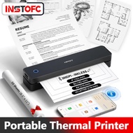HPRT Inkless Thermal Printer Portable A4 Wireless Bluetooth Printer Folded Paper Printing