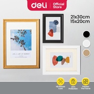 Deli Vusign Minimalist Photo Frame A4 5R 6R Certificate Wall Stand Home Deco Frem Gambar Murah 相框