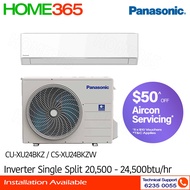 Panasonic Inverter Single Split AirCon 24000BTU CU-XU24BKZ/CS-XU24BKZW