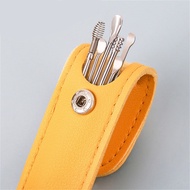 Portable Six-piece Set Ear Scoop Stainless Steel Adult Ear Scoop Cleaning Tool Coil Spring Ear Scoop