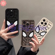 BigSellerCartoon Cool Spider-Man Eyes Case Compatible For IPhone 7Plus 13 15 14 12 11 Pro Max  8 6 7 6S Plus X XR XS MAX