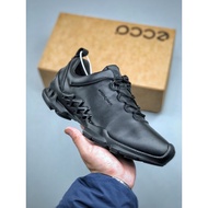 ECCO New Style All-Match Casual Running Shoes Men's Breathable Lightweight Sports Shoes Lace-Up Ligh