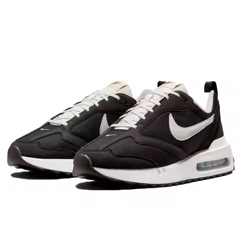 Nike Air Max Dawn Retro Fabric Durable Low-Top Casual City Commuter Running Shoes Men's Black DJ3624