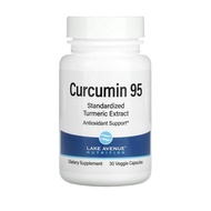 Exp: July 2025, Lake Avenue Nutrition , Curcumin 95, 500mg , 30 Vege Caps