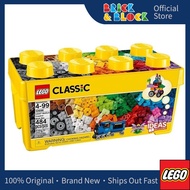 LEGO 10696 LEGO Medium Creative Brick Box | LEGO Classic | Kotak Binaan Kreatif Sederhana LEGO