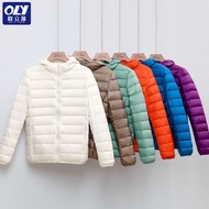 KY-D Youth Men's and Women's Same Lightweight down Jacket Autumn and Winter Leisure Lightweight down Jacket down Jacket