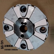 หัวปั๊มไฮดรอลิกปั๊มน้ำ EC210B อะไหล่รถขุดของ Volvo EC240B คัปปลิง R215-7 R220-9กลางบล็อคโลหะผสม