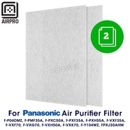 2 Unit AIRPRO for Panasonic Air Purifier Replacement Pre-Filter F-P04DMZ, F-PMF35A, F-PXC50A, F-PXF3