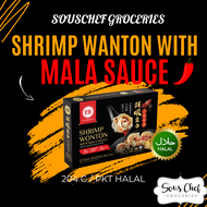 EB SHRIMP WANTON WITH MALA SAUCE HALAL/ WONTON
