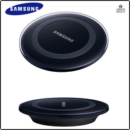Oqing S20 S21 S22 Samsung Galaxy ของแท้,S6เป็นพิเศษขอบ S7 Note 9 8ที่ชาร์จแบบไร้สาย5V 2A Qi แผ่นชาร์