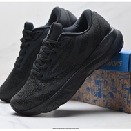 Brooks Adrenaline GTS 24 Cushioning Marathon Nitrogen Jogging Shoes Pure Black