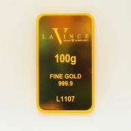 LAVINCE 100GRAM LIMITED GOLD BAR