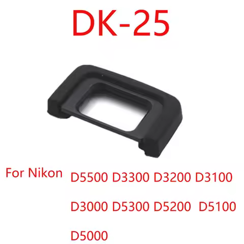 DK-25 DK25 Rubber Eye Cup Eyepiece Eyecup for Nikon D5500 D3300 D3200 D3100 D3000 D5300 D5200 D5100 