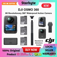 DJI Osmo 360 | 1-Inch 360° Imaging | Native 8K 360° Video | 100-Min 8K Recording Waterproof Action C