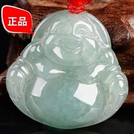 rantai leher perempuan rantai Buddha Maitreya Semulajadi Buddha Tulen Jade Jade A Barangan Jade Budd