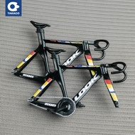 LOOK R96 Frame Set Fixie Mini Scale 1:12 By Motoblazter - Miniature Fixie Bike Frame