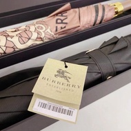 包郵🌂Burberry 名牌雨傘原盒 鋁骨 雙層紋布 直遮 精緻耐用輕身