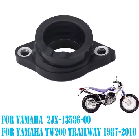 Motorcycle Carburetor Adapter Intake Manifold For Yamaha TW200 TW 200 TRAILWAY 1987 - 2010 2009 2JX-
