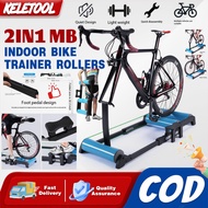 Indoor Bike Trainer Rollers 2 in 1MTB Home Indoor Exercise Road Bike Rollers 24-29 inches bikes Trai