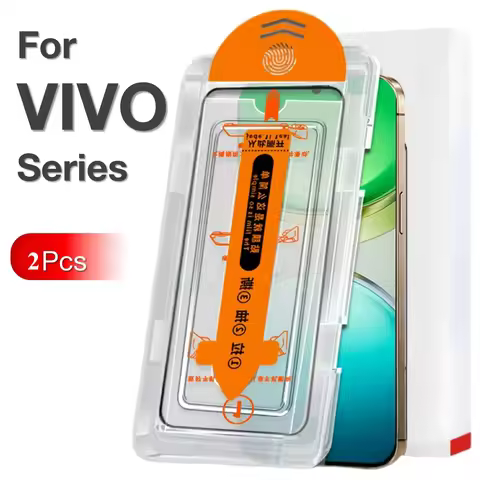 2Pcs Screen Protector Film For VIVO Y19 Y19S Y29 Y29S Y39 Y300 GT Y04 Tempered Glass Dust-Free Acces