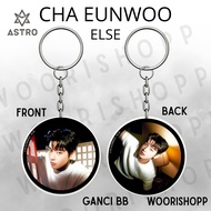 GANTUNGAN ASTRO ELSE KEYCHAIN REVERSIBLE KEYCHAIN KPOP UNOFFICIAL CHA EUNWOO JINJIN SANHA KEYCHAIN