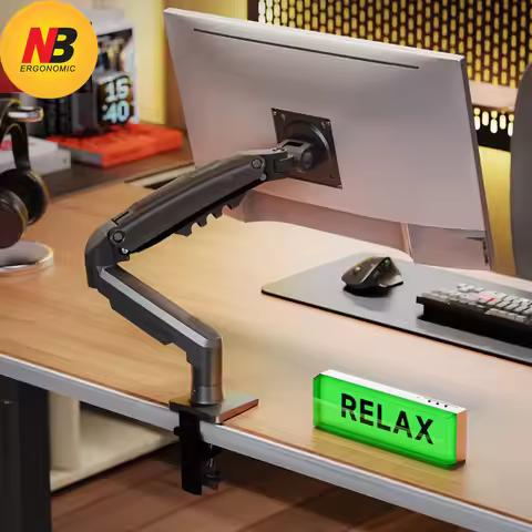 Gas Spring 17-32" LCD LED Monitor Holder Mount Arm NB F80 + 2XUSB3.0 Full Motion Display Stand