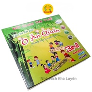 3in1 Intellectual Folk Toy Set: Mandarin Box - Go - Checkers. For 2/3/4 Players