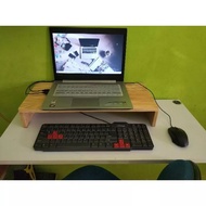 KAYU Laptop stand Desk, monitor/Wooden monitor stand/PC monitor stand