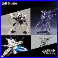 JMS 1/144 Transient Gundam / Glacier / Silver Coating Edition / Schwarzette Gundam / 集模社