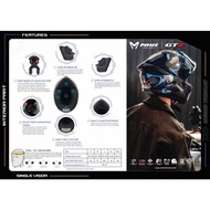 MHR GTZ Original Padding (FU935 Flip Up Helmet)