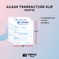 Gcash Mini Transaction Slip | Printed Item