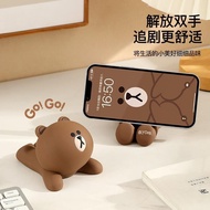 Creative Creative Cute Mobile Phone Stand Desktop Cute Office TV Drama Tablet Support Frame Watching
