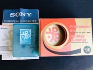 罕有盒裝半透明機殻新品同樣日本製造Sony Walkman YP-ES22懷舊隨身聽卡式機卡帶機不是Discman MD DAT