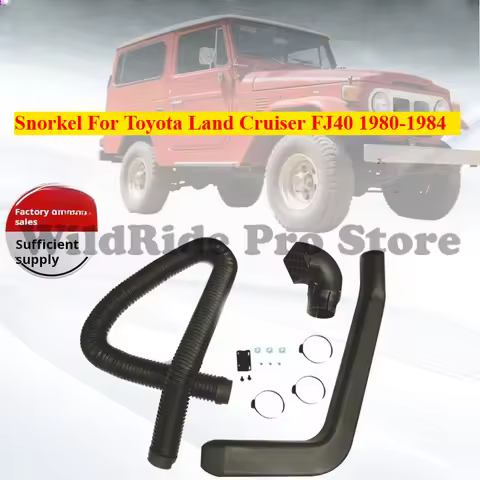 For Toyota Land Cruiser FJ40 1980-1984 Snorkel Intake Pipe Waterproof Wading Kit Off-Road 4x4 LC40 U