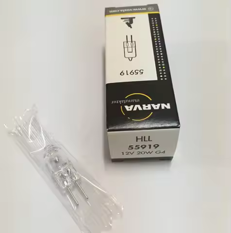 NARVA 55919 HLL 12V 20W G4 Photometer Halogen bulb,chemistry Analyzer systems,biochemical instrument