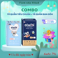 Aiwibi Day Standard Diaper Pants Combo & Premium Night Diaper Pants - Perfect Protection All Day and