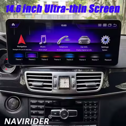 14.6" For Mercedes Benz E Class W212 W207 E200 E260 E350 2010-2015 Android Ultra-thin Screen Carplay