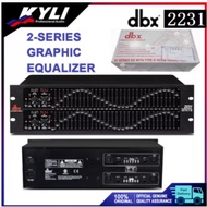 DBX 2231 equalizer with pressure limit Dolby noise reduction dual 31-segment