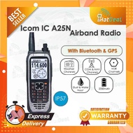 Walkie talkie Icom ic a25n airband with Bluetooth and GPS