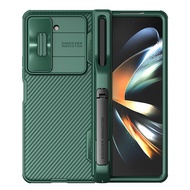 Nillkin สำหรับ เคสโทรศัพท์ Samsung Galaxy Z Fold 5 5G Case Slide Camera Protection Back Cover Privac