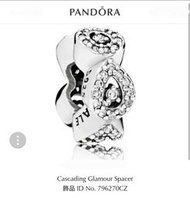 澳洲購入，Pandora 潘朵拉 Cascading Glamour Spacer 吊墜， 生日禮物，情人節禮物 ，含盒