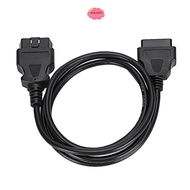 BLUECALDON OBD2 Extension Cable, Male to Female 16 Pin Diagnostic Adapter, Durable Universal 5ft/1.5