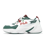 Fila Casual Shoes Hidden Tape 9 Women's White Green Thick-Soled Heightening Daddy Sports [ACS] 5J929